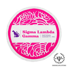 Sigma Lambda Gamma Luggage Bag Tag (round)