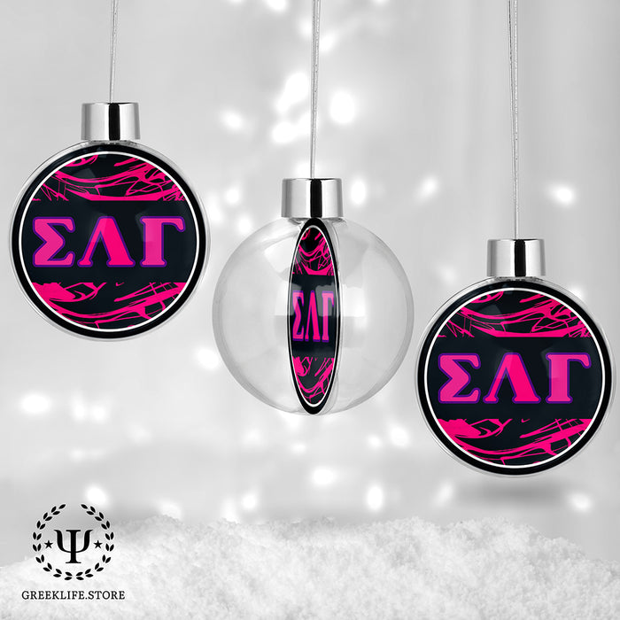 Sigma Lambda Gamma Christmas Ornament - Ball