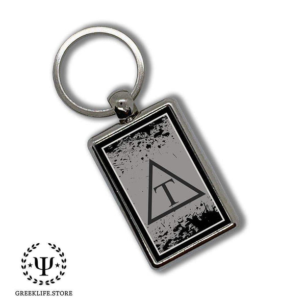 Triangle Keychain Rectangular — GreekLife.Store