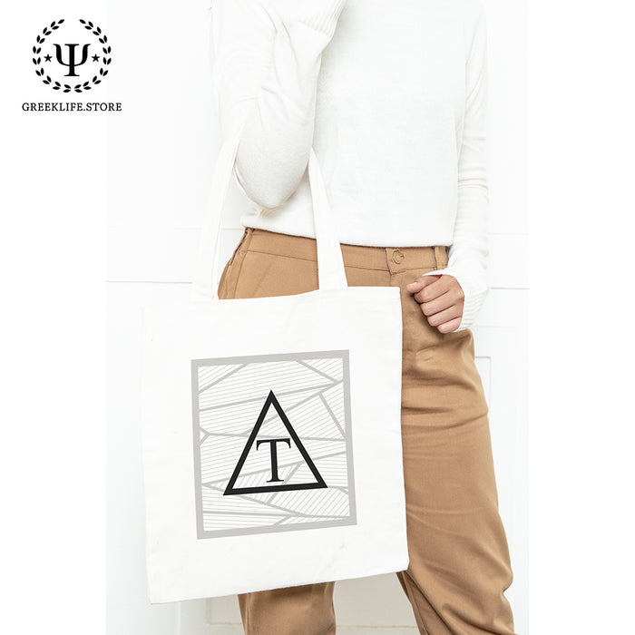 Triangle Fraternity Canvas Tote Bag