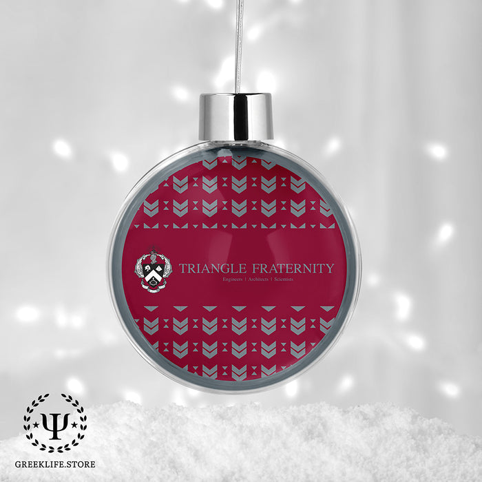 Triangle Fraternity Christmas Ornament - Ball