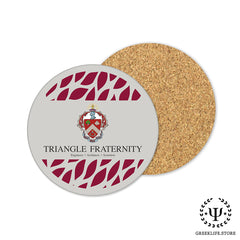 Triangle Fraternity Beverage Jigsaw Puzzle Coasters Square (Set of 4)