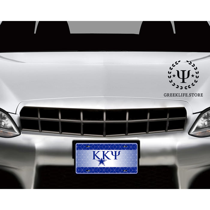 Kappa Kappa Psi Decorative License Plate