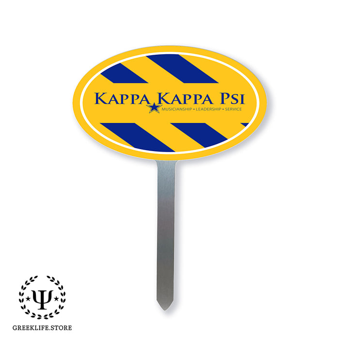Kappa Kappa Psi Yard Sign Oval