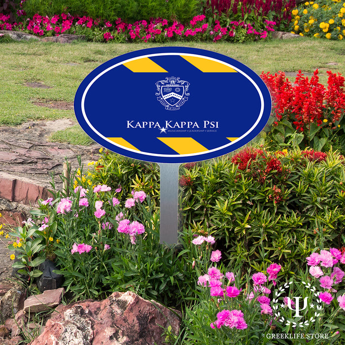 Kappa Kappa Psi Yard Sign Oval