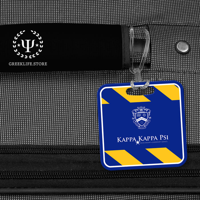 Kappa Kappa Psi Luggage Bag Tag (square)