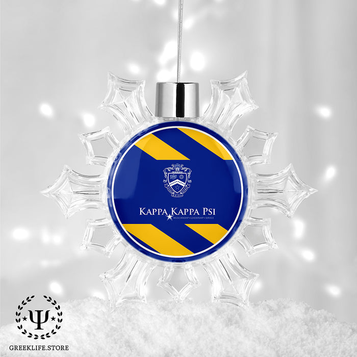 Kappa Kappa Psi Christmas Ornament - Snowflake