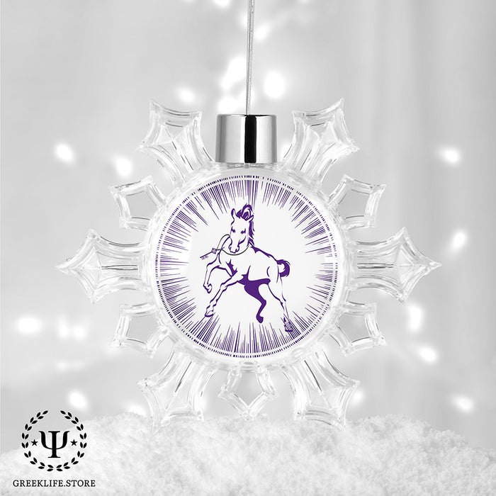 Sigma Lambda Beta Christmas Ornament - Snowflake