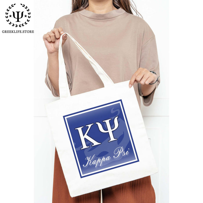 Kappa Psi Canvas Tote Bag - greeklife.store