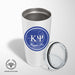 Kappa Psi Stainless Steel Tumbler - 20oz - Ringed Base - greeklife.store