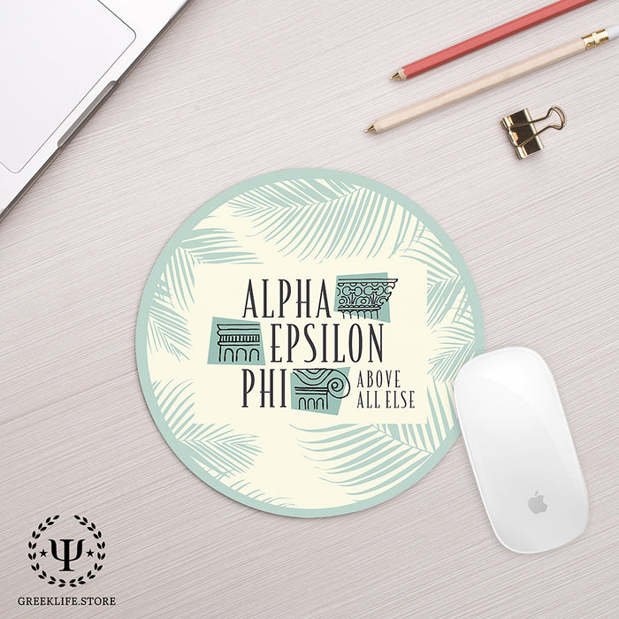 Alpha Epsilon Phi Mouse Pad Round