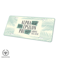 Alpha Epsilon Phi Trailer Hitch Cover