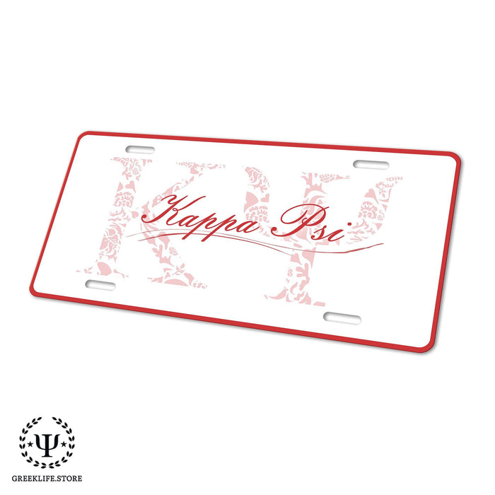 Kappa Psi Decorative License Plate - greeklife.store