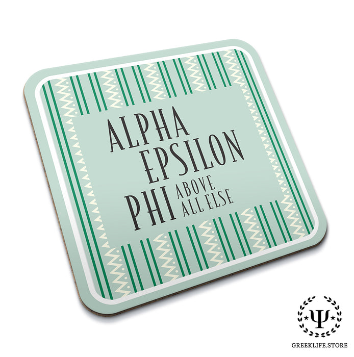 Alpha Epsilon Phi Beverage Coasters Square (Set of 4)