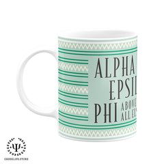 Alpha Epsilon Phi Decorative License Plate