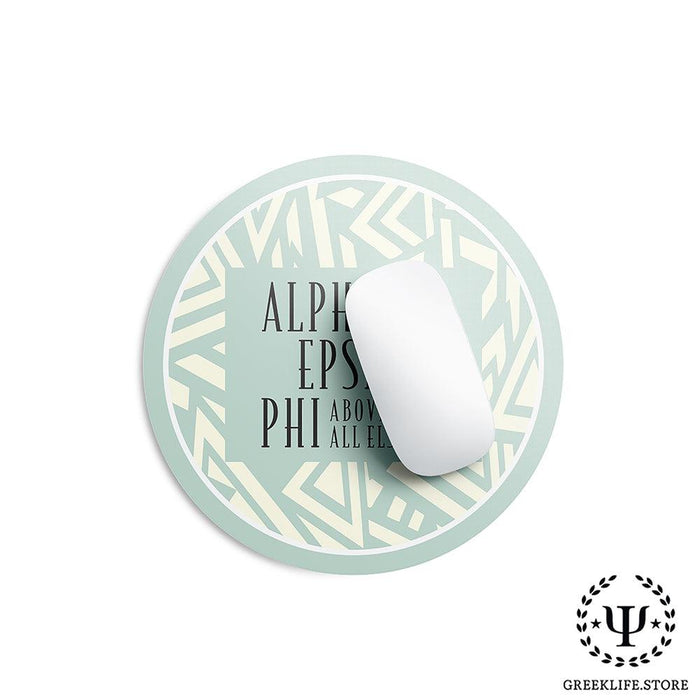 Alpha Epsilon Phi Mouse Pad Round