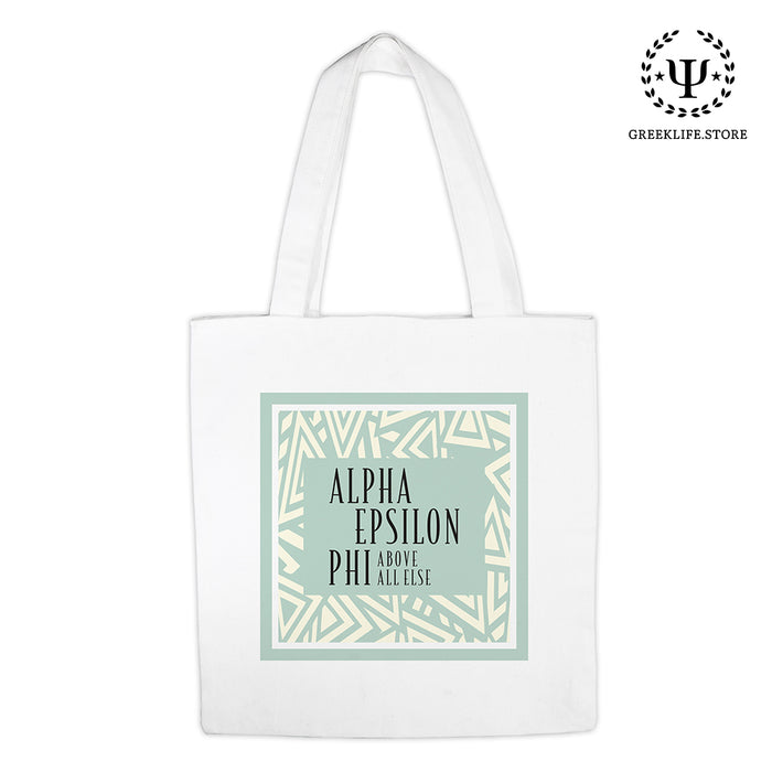 Alpha Epsilon Phi Canvas Tote Bag