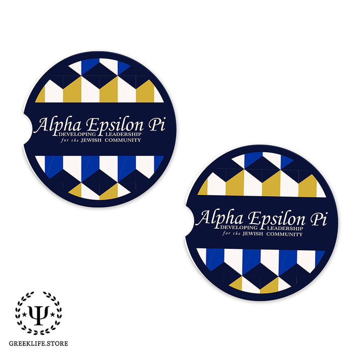 Alpha Epsilon Pi Car Cup Holder Coaster (Set of 2)