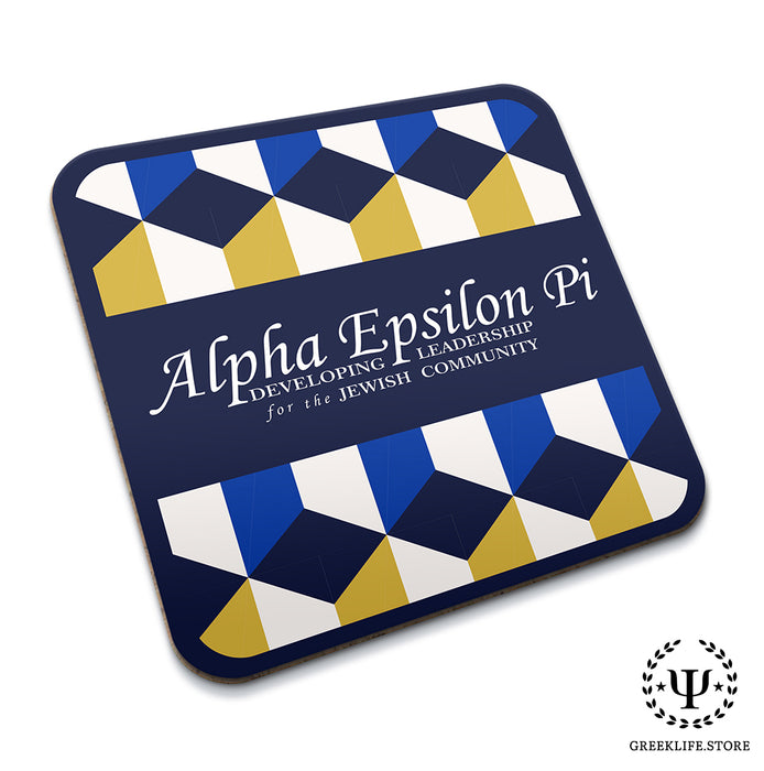 Alpha Epsilon Pi Beverage Coasters Square (Set of 4)