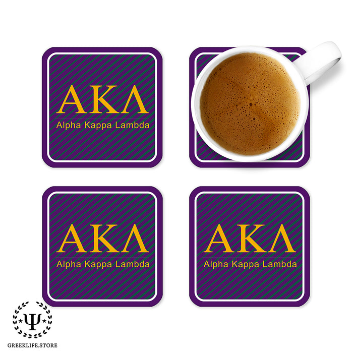 Alpha Kappa Lambda Beverage Coasters Square (Set of 4)