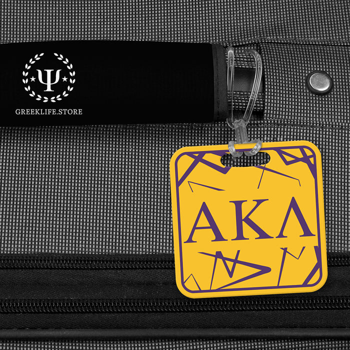 Alpha Kappa Lambda Luggage Bag Tag (square)