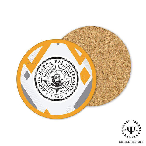 Alpha Kappa Psi Beverage Coasters Round (Set of 4)