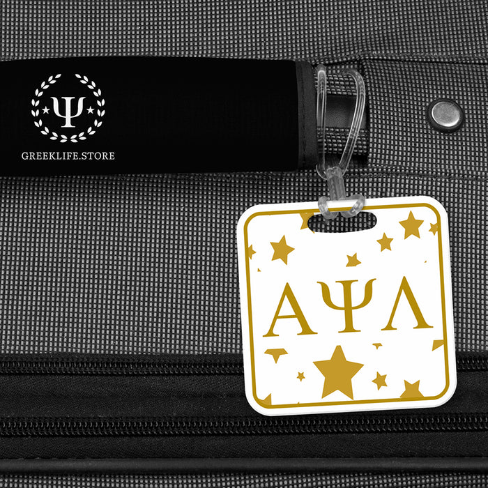 Alpha Psi Lambda Luggage Bag Tag (square)