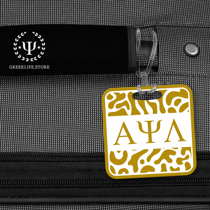 Alpha Psi Lambda Luggage Bag Tag (square)