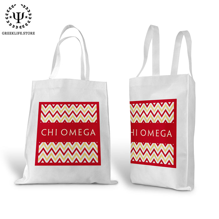 Chi Omega Canvas Tote Bag