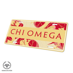 Chi Omega Christmas Ornament Santa Magic Key