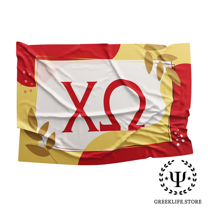 Chi Omega Flags and Banners