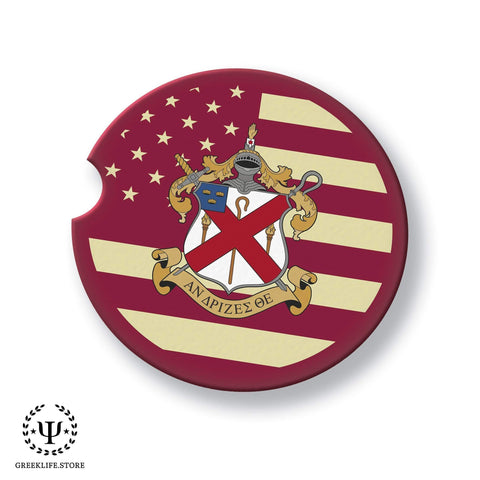 Alpha Chi Rho Car Coasters (Set of 2)