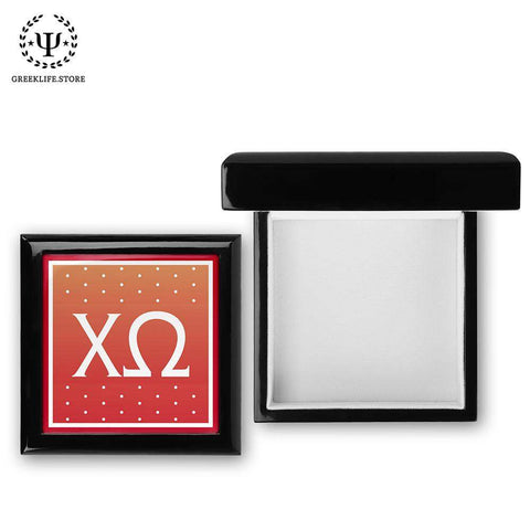 Chi Omega Keepsake Box Wooden