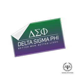 Delta Sigma Phi Decorative License Plate