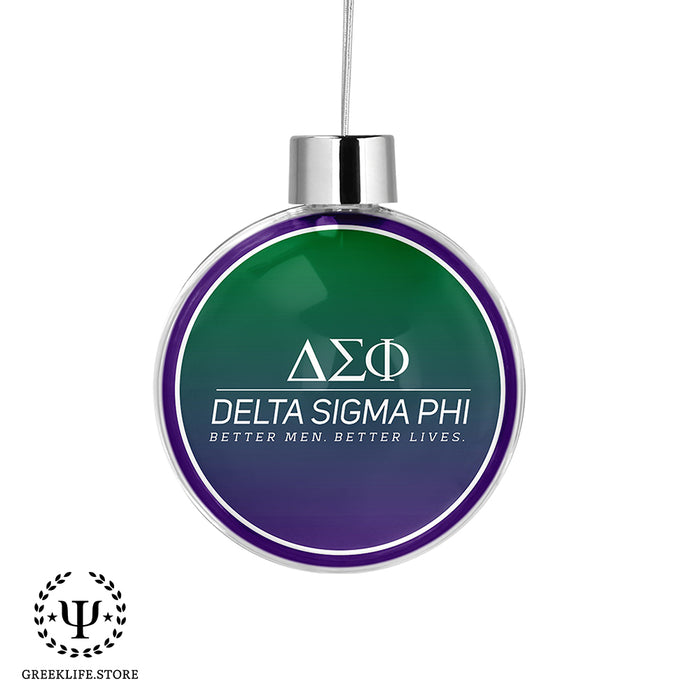 Delta Sigma Phi Christmas Ornament - Ball