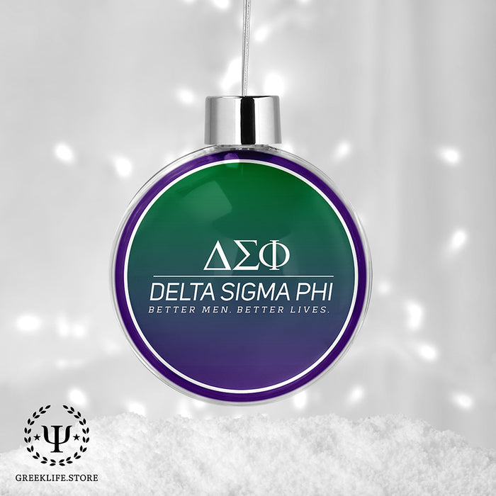 Delta Sigma Phi Christmas Ornament - Ball