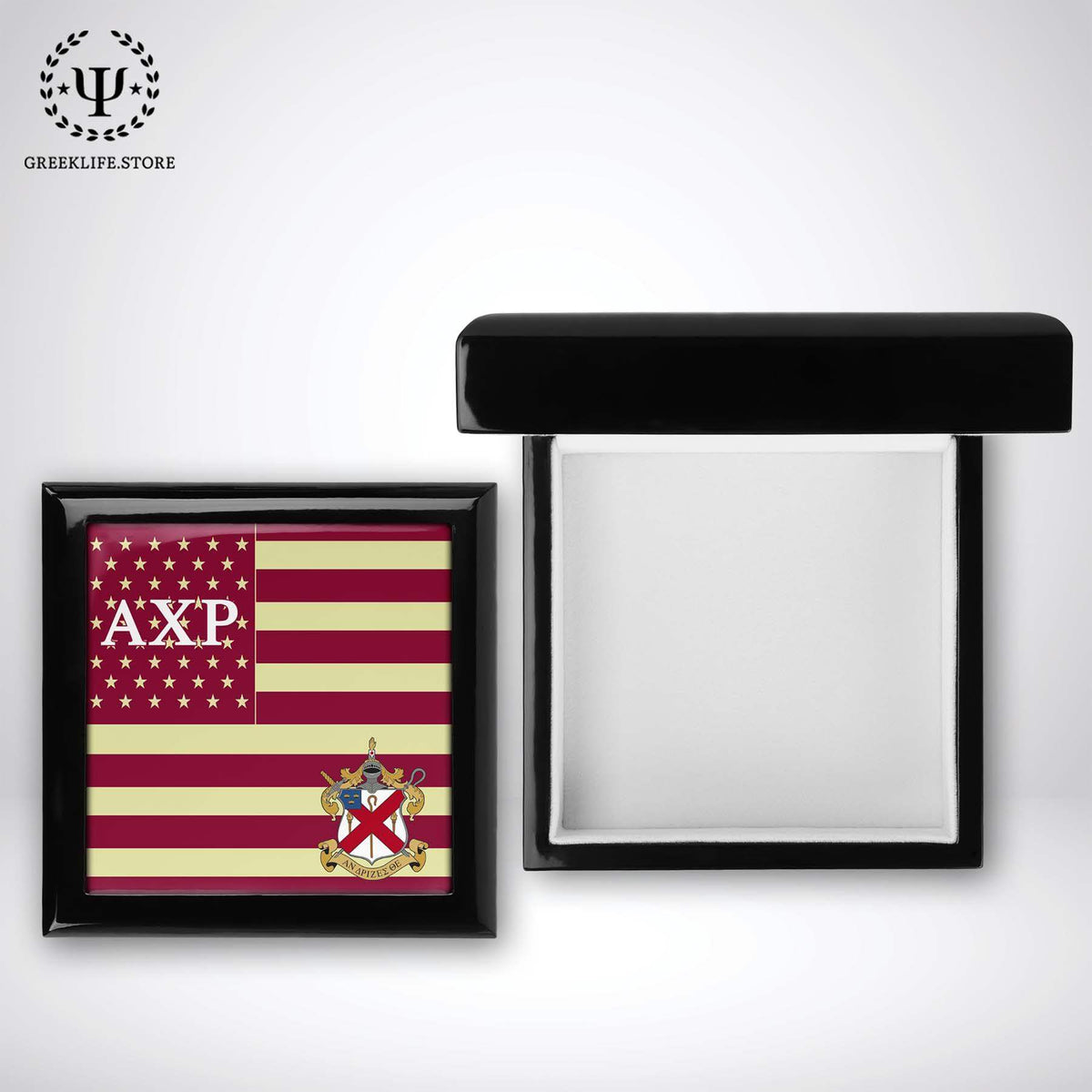 Alpha Chi Rho Keepsake Box - Officially Licensed Greek Gift — GreekLife ...