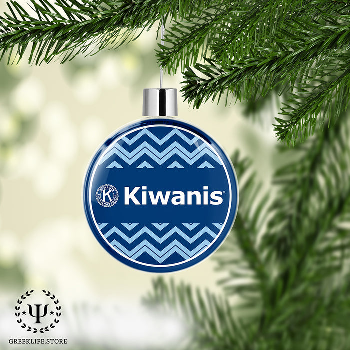 Kiwanis International Christmas Ornament Flat Round