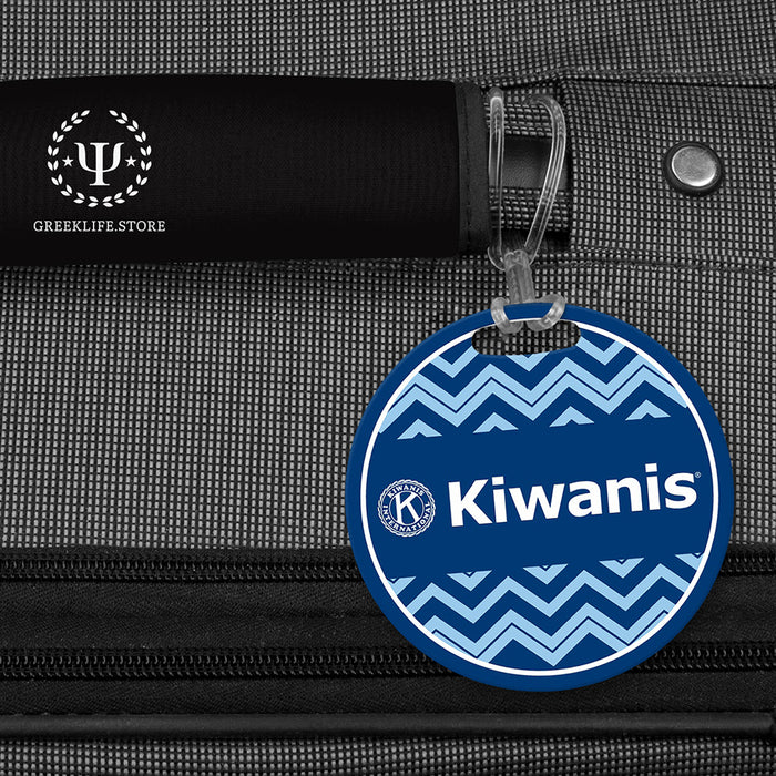Kiwanis International Luggage Bag Tag (round)