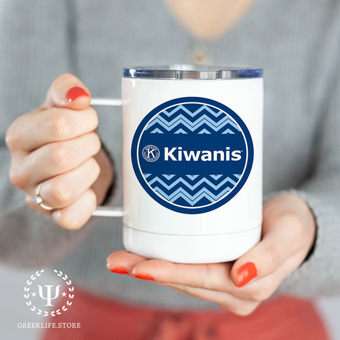 Kiwanis International Stainless Steel Travel Mug 13 OZ