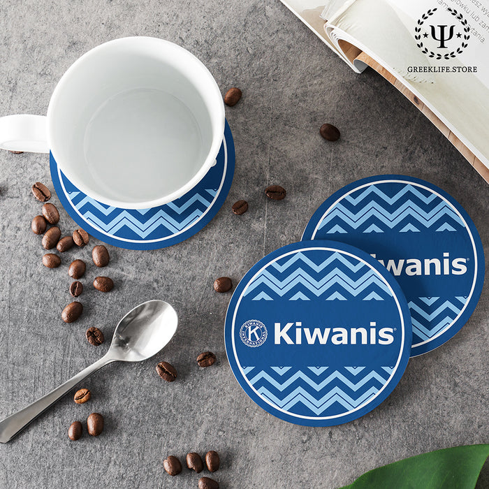 Kiwanis International Beverage coaster round (Set of 4)