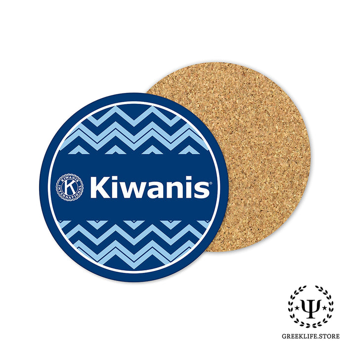 Kiwanis International Beverage coaster round (Set of 4)