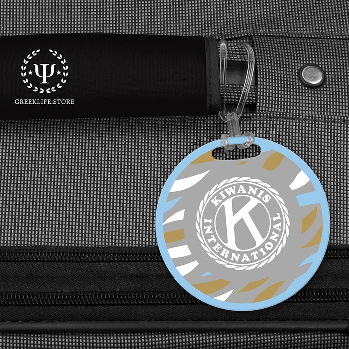 Kiwanis International Luggage Bag Tag (round)