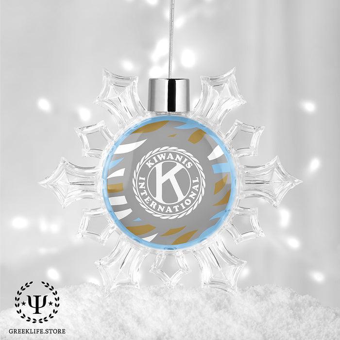 Kiwanis International Christmas Ornament - Snowflake