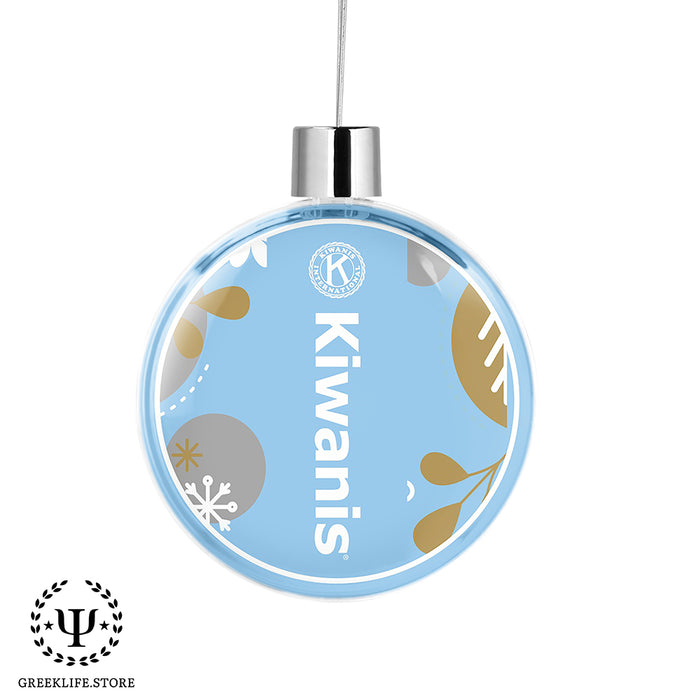 Kiwanis International Christmas Ornament Flat Round