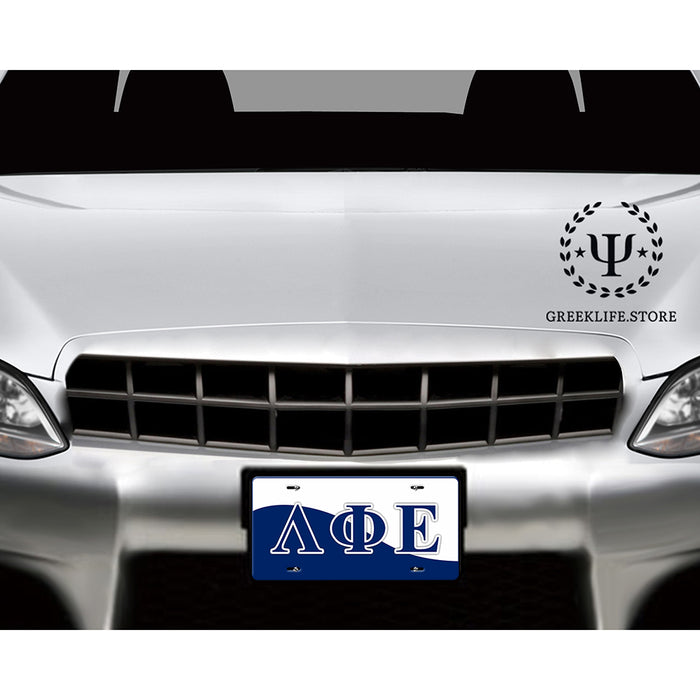 Lambda Phi Epsilon Decorative License Plate