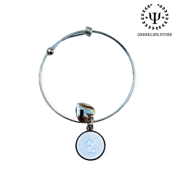 Mu Sigma Upsilon Round Adjustable Bracelet
