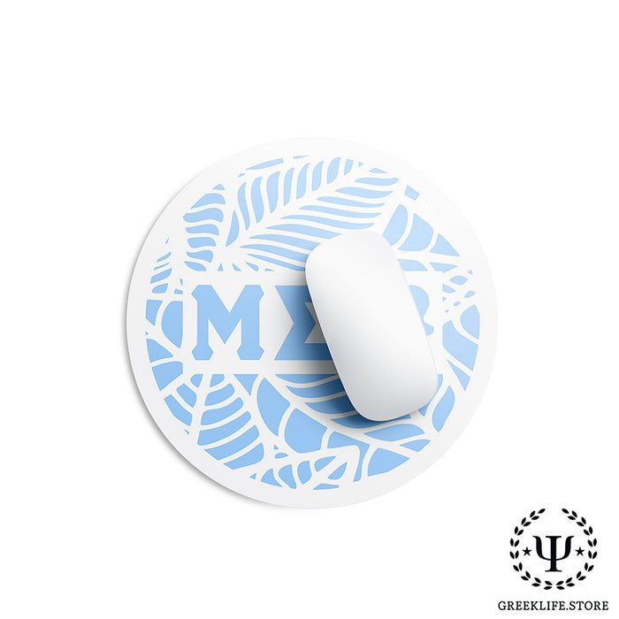 Mu Sigma Upsilon Mouse Pad Round