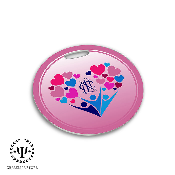 National Charity League Luggage Bag Tag (round)