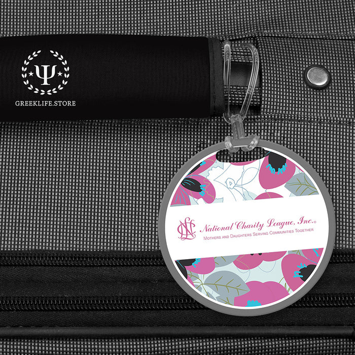 National Charity League Luggage Bag Tag (round)
